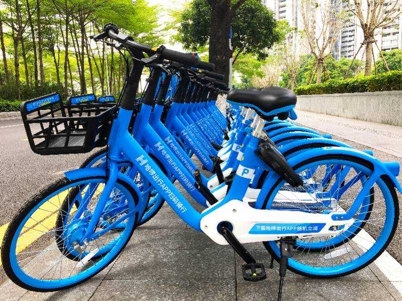 破解隨地停放單車難題 我市共享單車試行“定點還車”